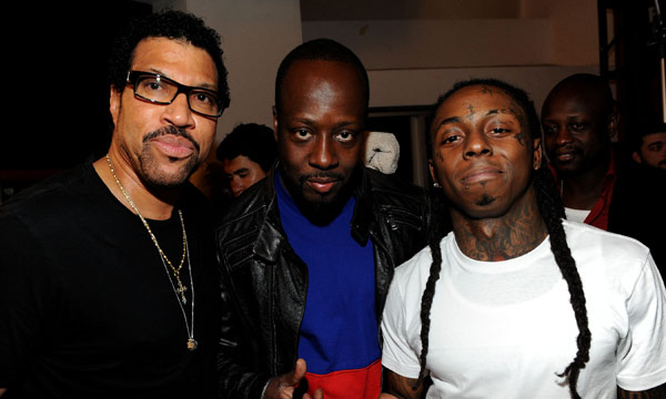 Lionel Richie, Wyclef Jean and Lil Wayne