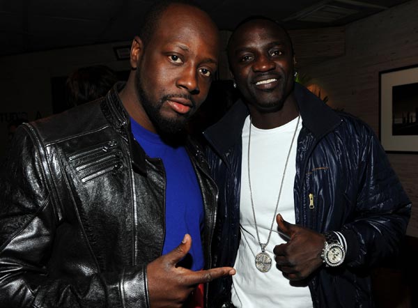 Wyclef Jean and Akon