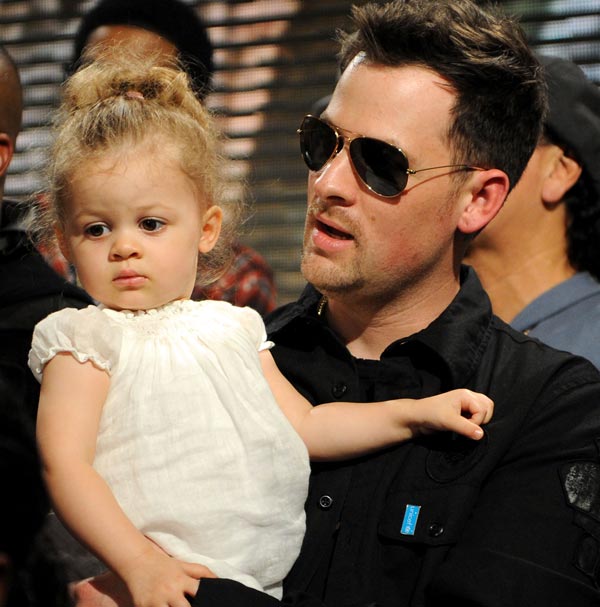 Harlow Madden and Joel Madden