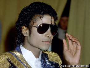 Michael Jackson is seen about one month after he was burned filming a Pepsi commercial in 1984.
