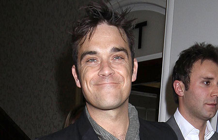 Robbie Williams (Pic:Rex) 